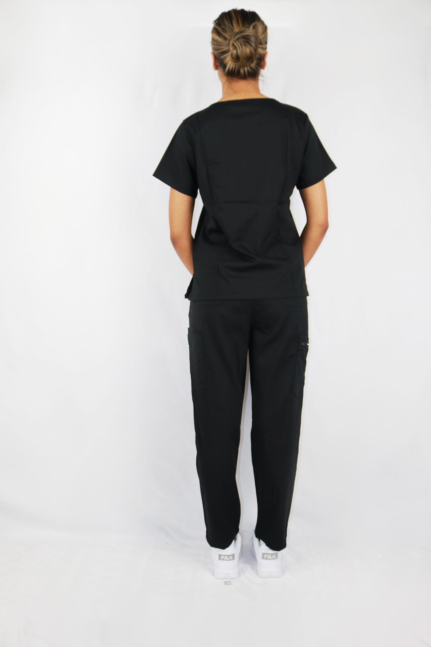 Black Velvet Scrub Set (Women)