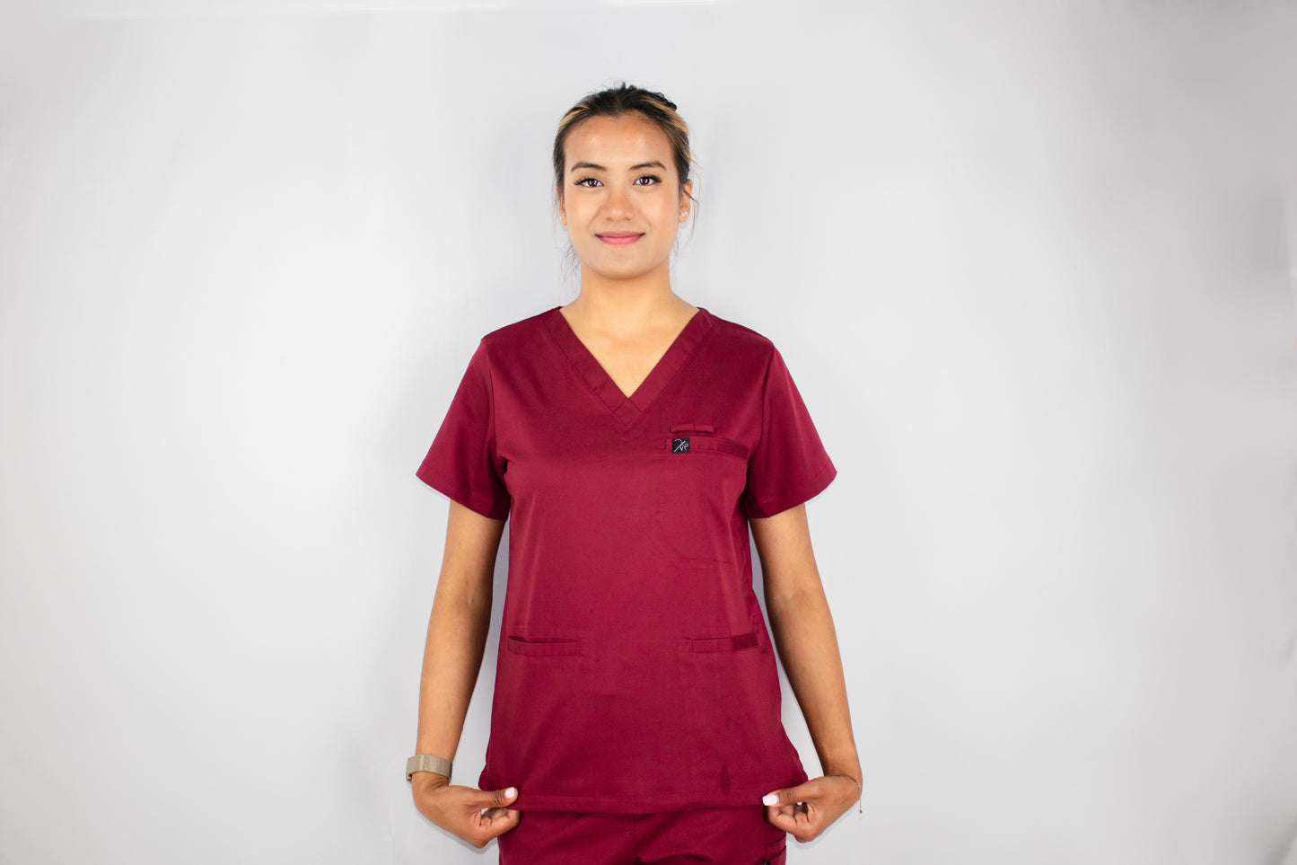 Autumn Berry Scrub Top (Women)