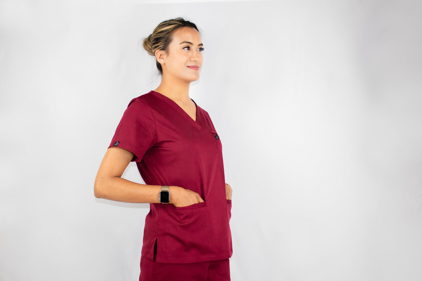 Autumn Berry Scrub Top (Women)