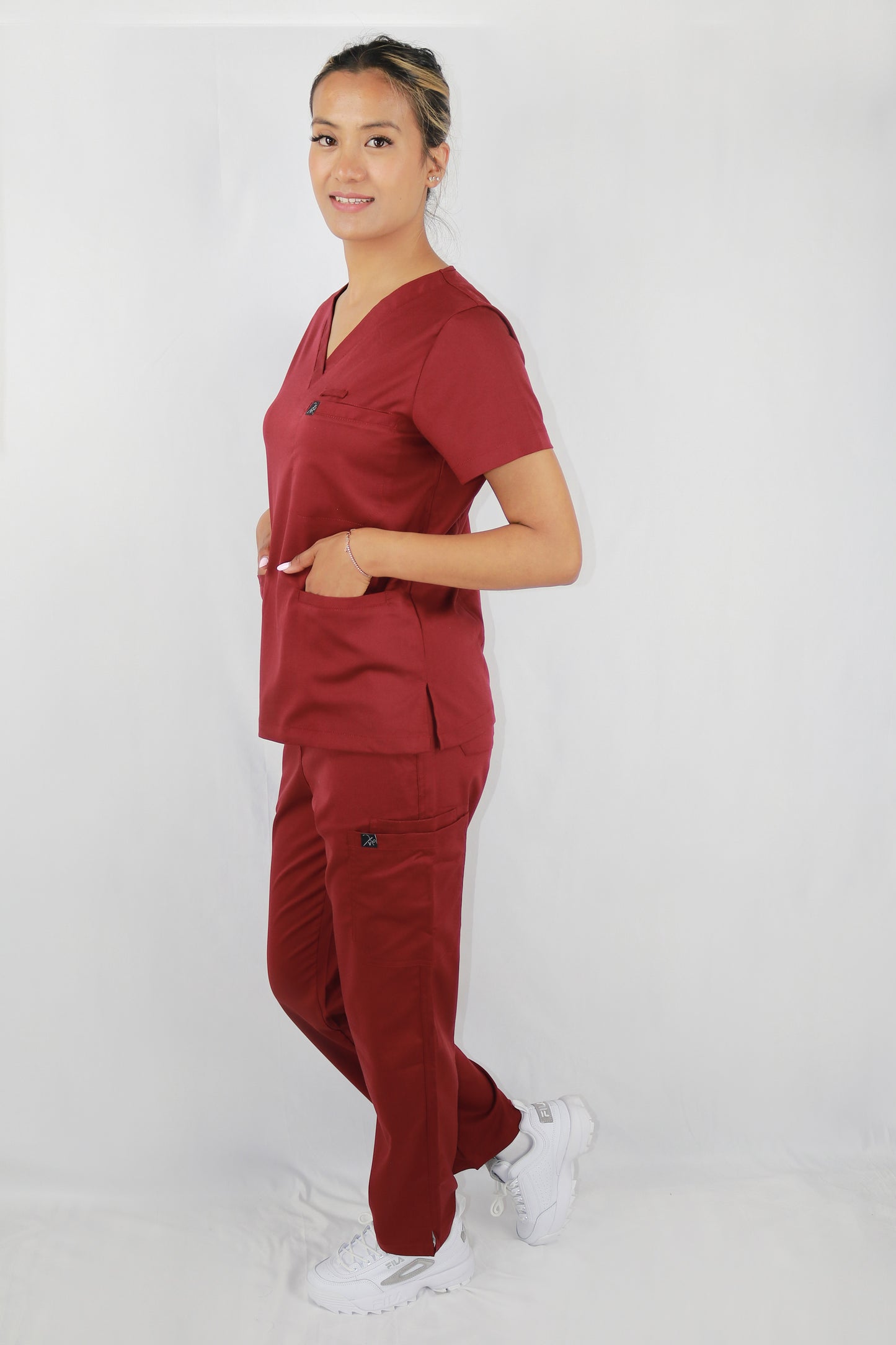 Autumn Berry Scrub Set (Women)