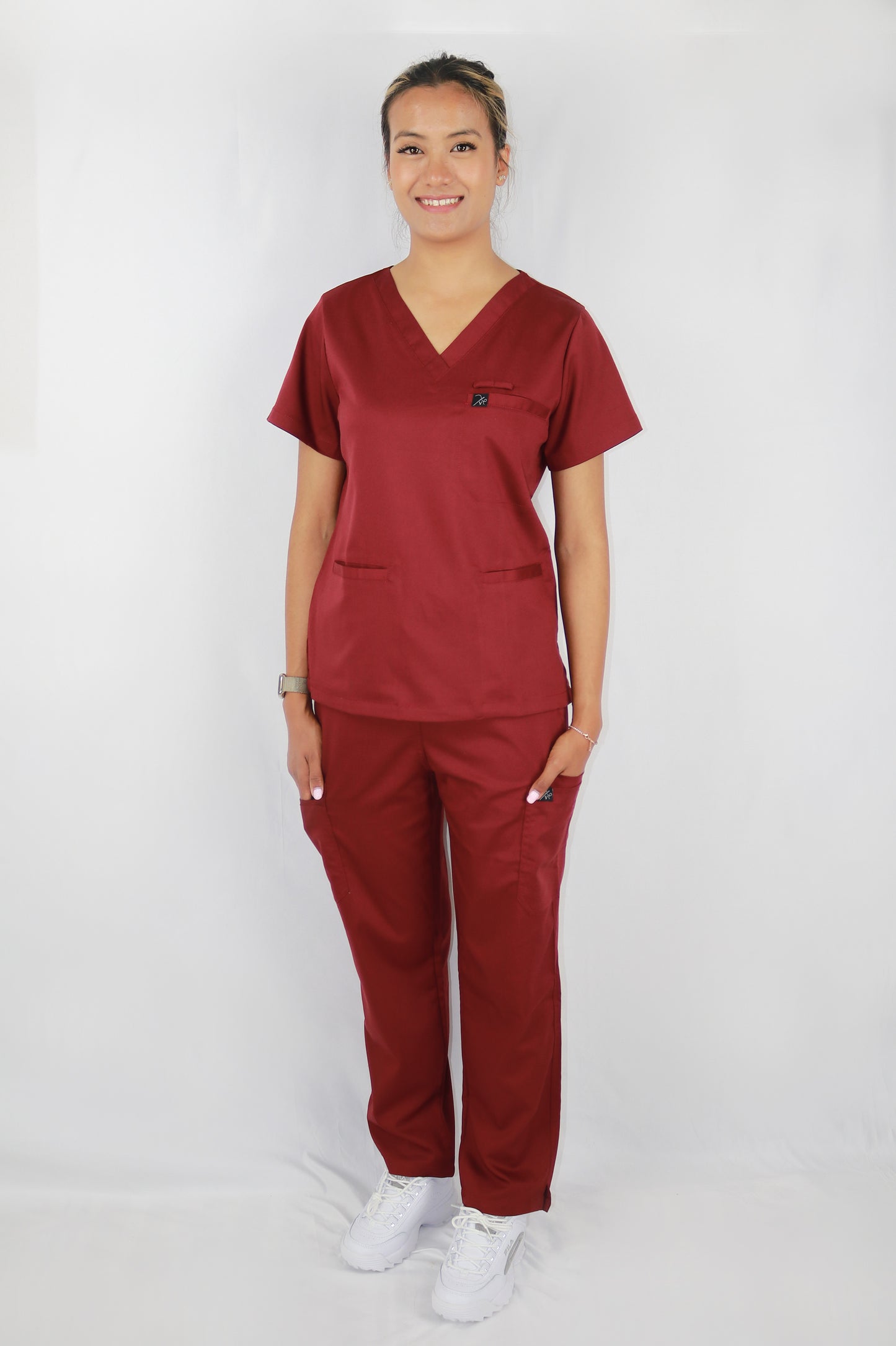 Autumn Berry Scrub Set (Women)