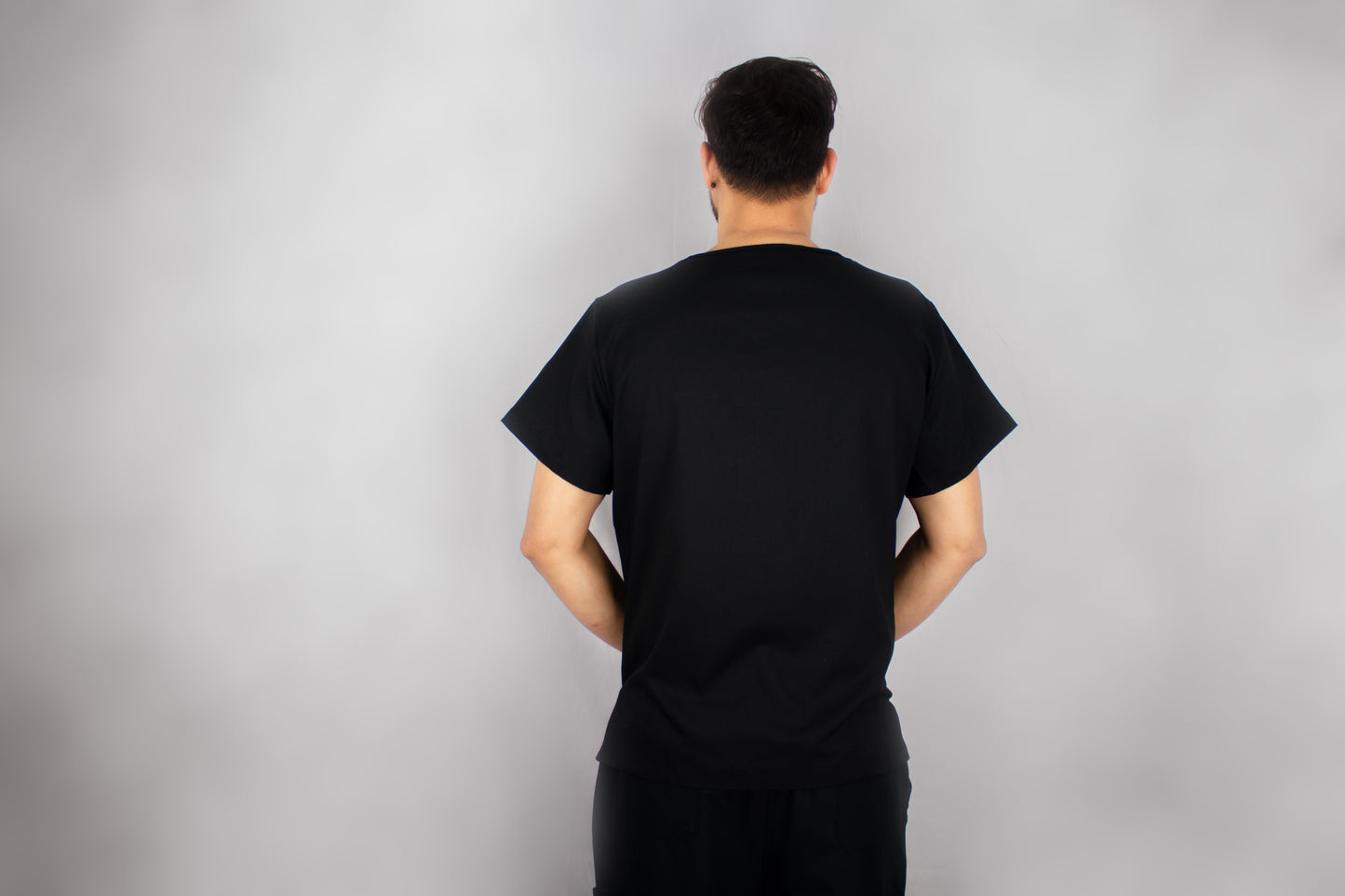 Black Velvet Scrub Set (Men)