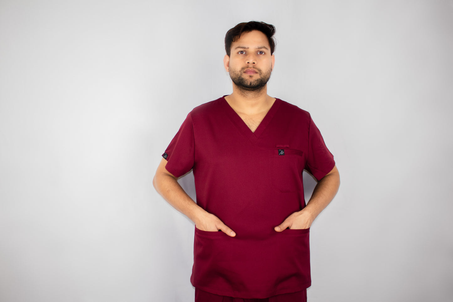 Autumn Berry Scrub Top (Men)