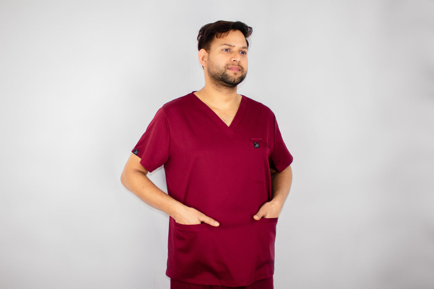 Autumn Berry Scrub Top (Men)