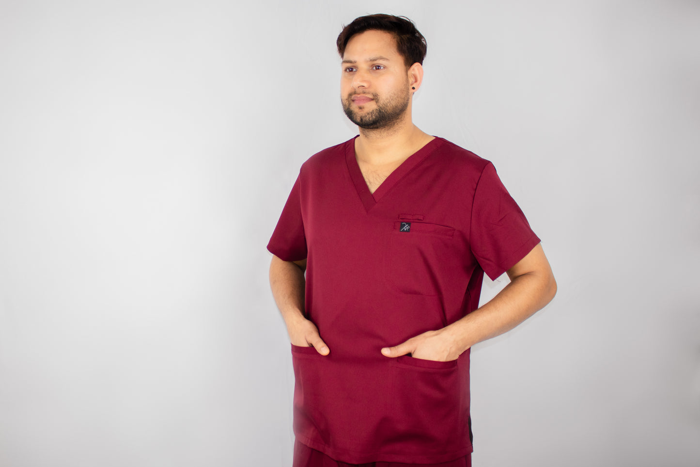 Autumn Berry Scrub Top (Men)
