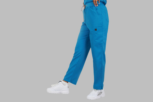 Marine Blue Essence Scrub Pants Straight (Unisex)