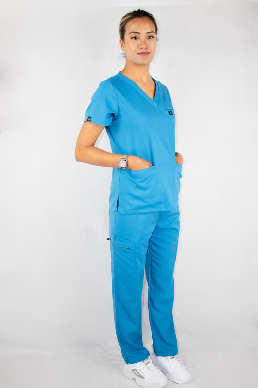Marine Blue Essence Scrub Set (Women)