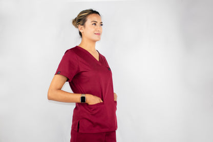 Autumn Berry Scrub Top (Women)