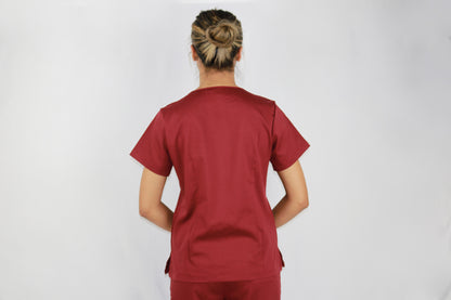 Autumn Berry Scrub Top (Women)