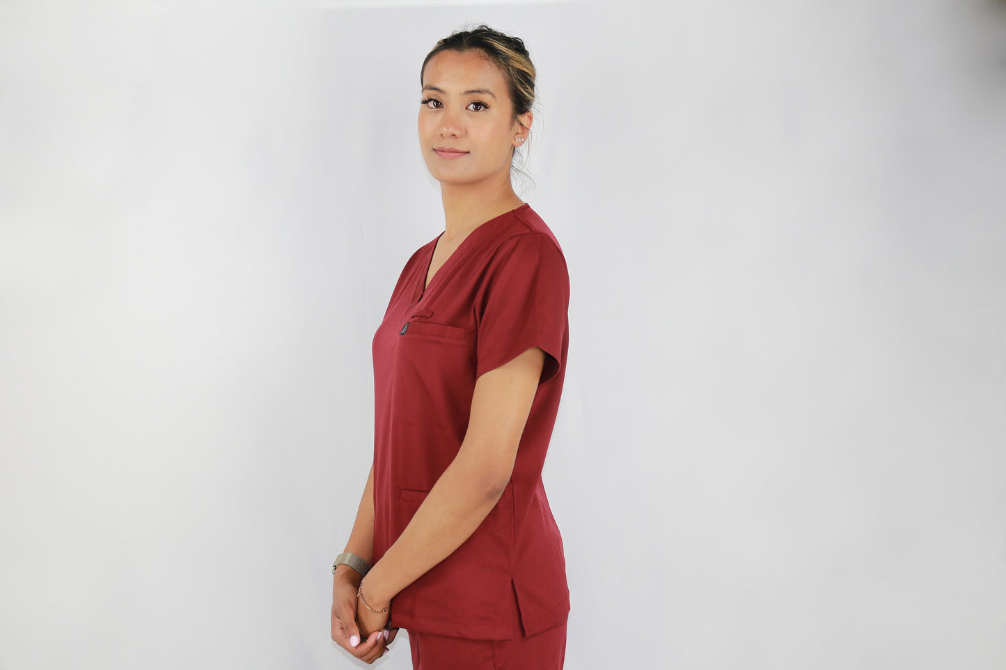 Autumn Berry Scrub Top (Women)
