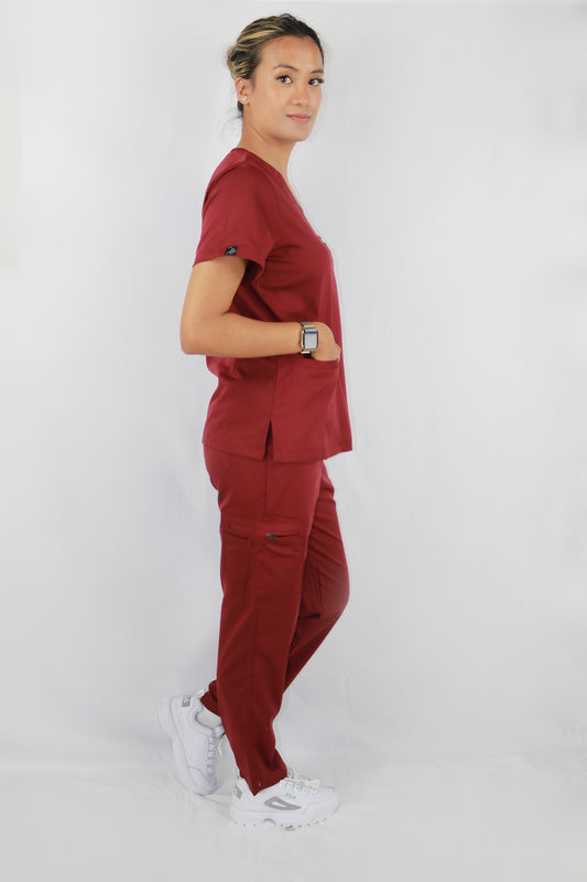 Autumn Berry Scrub Set (Women)