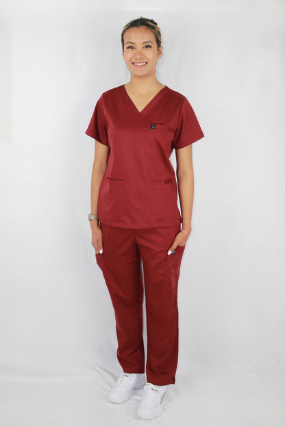 Autumn Berry Scrub Set (Women)
