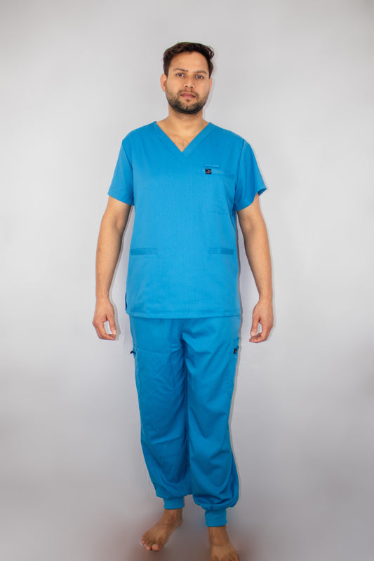 Marine Blue Essence Scrub Set (Men)